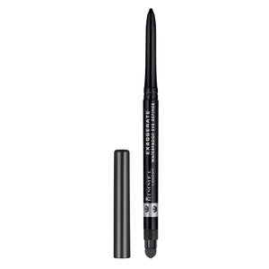 Rimmel Matita Occhi Automatica Exaggerate, Matita Waterproof a Lunga Tenuta, Nero Nero (Noir) 1 Unità (Confezione da 1)