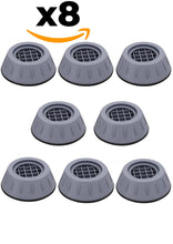 Carica l&#39;immagine nel visualizzatore di Gallery, 8 Pcs Piedini Antivibrazione Lavatrice Supporto Universale Contro le Vibrazioni Piedini di Gomma Antivibranti e Antiscivolo per Mobili ed Elettrodomestici