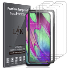 Carica l&#39;immagine nel visualizzatore di Gallery, LK [4 Pack Pellicola Protettiva per Samsung Galaxy A40, Trasparente - Ilgrandebazar