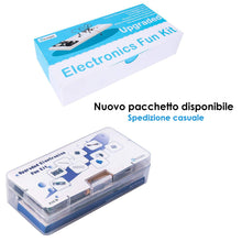 Carica l&#39;immagine nel visualizzatore di Gallery, Elegoo Kit Elettronico con Breadboard di 830 Punti, Cavetti, Modulo Set A - Ilgrandebazar