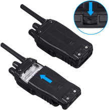 Carica l&#39;immagine nel visualizzatore di Gallery, ESYNiC Paio Walkie Talkie Ricaricabile VOX Radio PMR 446MHz 0.5W Frequenza Civile Ricetrasmittente Portatile 16 Canali Singola Banda Woki Toki con USB Caricabatterie per Negozio Sopravvivenza Ciclismo