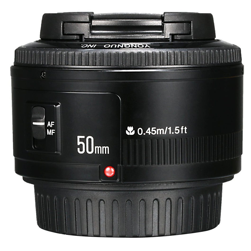Yongnuo YN 50mm F/1.8 AF/MF Large Aperture Auto Focus Lens Per Canon - Ilgrandebazar