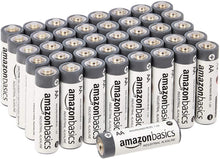 Carica l'immagine nel visualizzatore di Gallery, AmazonBasics Batterie industriali alcaline AA, confezione da 40