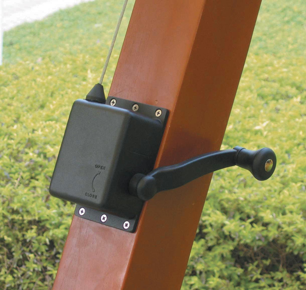 GIARDINI DEL RE Maxima Arganello per Ombrellone, Nero, 85x135x10 cm, Nero - Ilgrandebazar