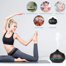 Carica l&#39;immagine nel visualizzatore di Gallery, Tenswall 400ml Umidificatore con 7 Colori Cambiato di Luce LED,Diffusore... - Ilgrandebazar