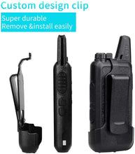 Carica l'immagine nel visualizzatore di Gallery, Retevis RT622 Walkie Talkie 16 Canali CTCSS/DCS Walkie Talkie Ricaricabili Allarme VOX Squelch Antenna Integrata Lunga Distanza USB Walkie Talkie Piccoli (Nero, 1 Coppia)