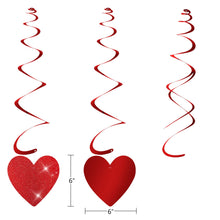 Carica l&#39;immagine nel visualizzatore di Gallery, TUPARKA 32 PZ San Valentino Glitter Cuore Ricciolo Appeso Decorazione per... - Ilgrandebazar