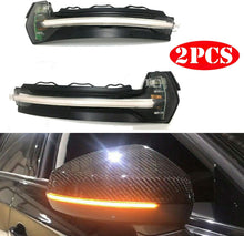 Carica l'immagine nel visualizzatore di Gallery, LED Dynamic Indicatori di direzione indicatore retrovisore laterale per A3 S3 Q3 RS3 8V, guscio trasparente