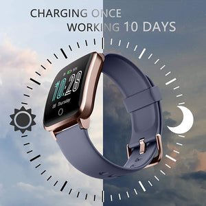 Smartwatch KUNGIX Orologio Fitness Tracker Uomo Donna Smart Watches Ilgrandebazar