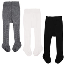 Carica l&#39;immagine nel visualizzatore di Gallery, Confezione da 3 leggings in cotone lavorato a maglia, per bambini 0 a 4... - Ilgrandebazar