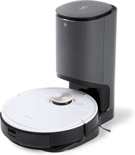 Carica l&#39;immagine nel visualizzatore di Gallery, ECOVACS DEEBOT OZMO T8+ Aspirapolvere Robot con Funzione Mopping e Stazione di Aspirazione Automatica, Navigazione 3D Intelligente, Rilevamento degli Ostacoli, Controllo Google Home, Alexa e App T8+ (con stazione di autosvuotamento)