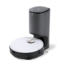 Carica l&#39;immagine nel visualizzatore di Gallery, ECOVACS DEEBOT OZMO T8+ Aspirapolvere Robot con Funzione Mopping e Stazione di Aspirazione Automatica, Navigazione 3D Intelligente, Rilevamento degli Ostacoli, Controllo Google Home, Alexa e App T8+ (con stazione di autosvuotamento)