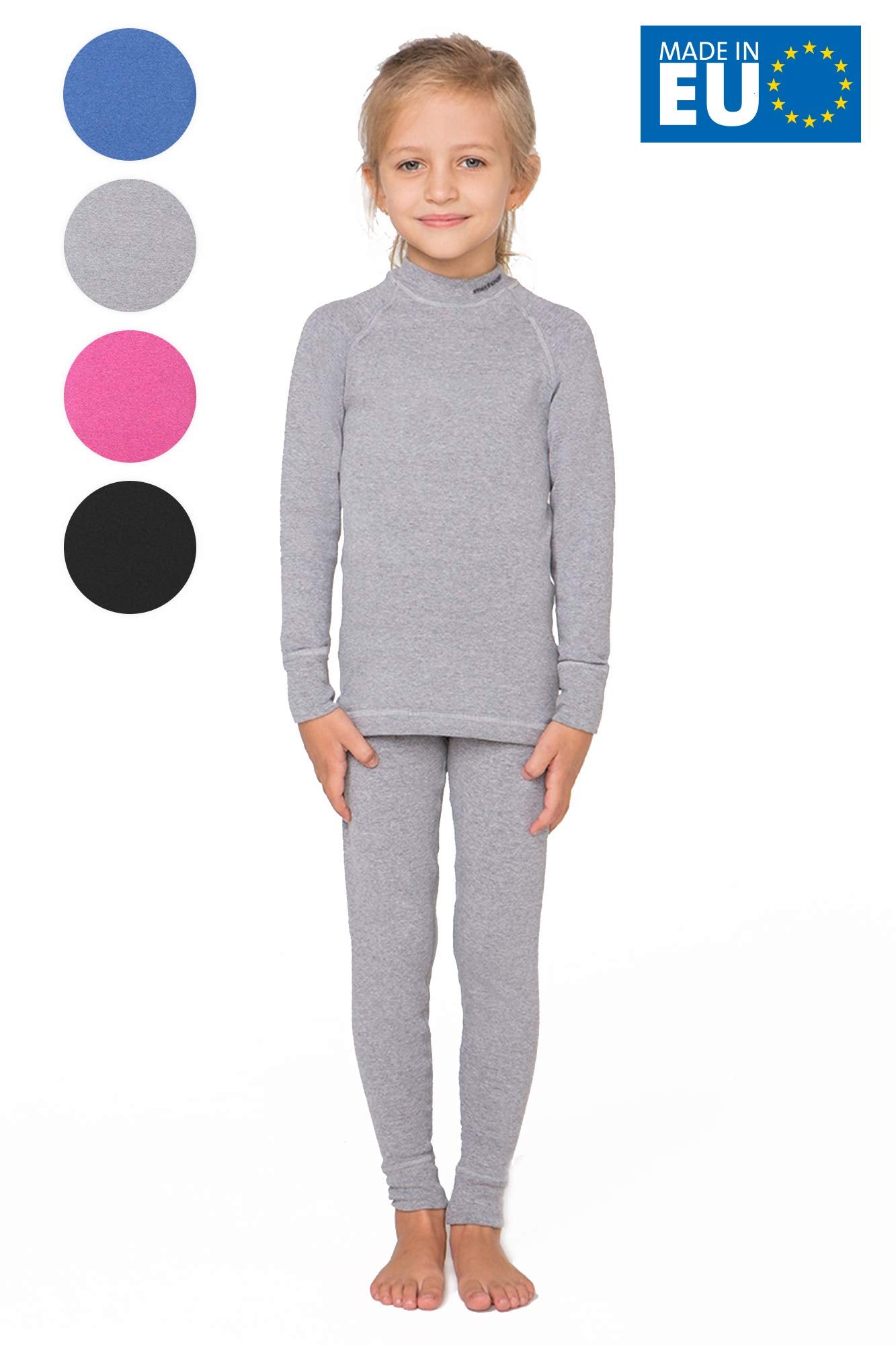 Set Intimo Termico Bambino | Maglia Manica Lunga + Pantaloni Termici | Caldo E Traspirante - Foto 10