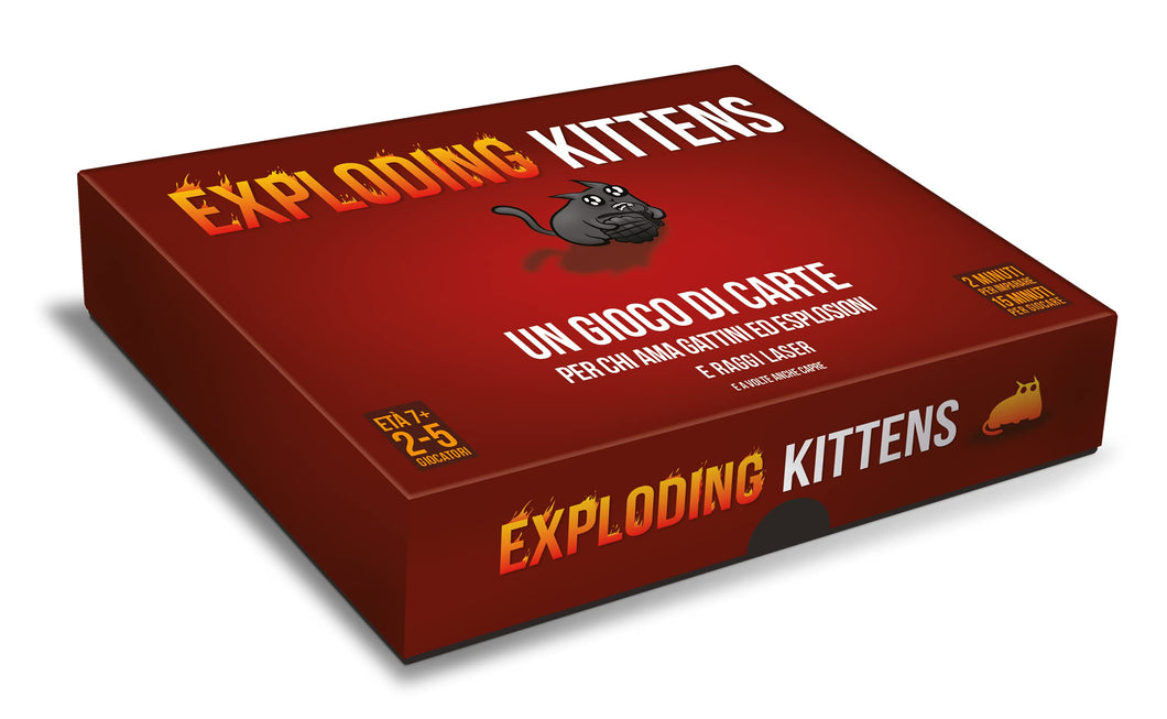Asmodee - Exploding Kittens, Gioco di Carte, Edizione in Italiano, 8540