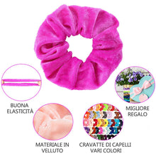 Carica l&#39;immagine nel visualizzatore di Gallery, Wanxida 50 Pezzi Elastici per Capelli in Velluto, Scrunchies Velluto,... - Ilgrandebazar