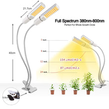 Carica l&#39;immagine nel visualizzatore di Gallery, Upgrade 50w Sunlike LED Grow lampada con A - Plant Light With Timer - Ilgrandebazar