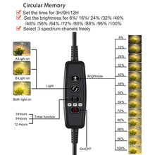 Carica l&#39;immagine nel visualizzatore di Gallery, Upgrade 50w Sunlike LED Grow lampada con A - Plant Light With Timer - Ilgrandebazar