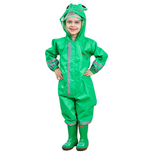 Bwiv Tuta Impermeabile Bambino Poncho Antipioggia Bambina con Cappuccio... - Ilgrandebazar