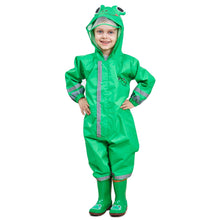 Carica l&#39;immagine nel visualizzatore di Gallery, Bwiv Tuta Impermeabile Bambino Poncho Antipioggia Bambina con Cappuccio... - Ilgrandebazar