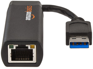 Adattatore internet Ethernet, USB 3.0 a Confezione da 1, Nero - Ilgrandebazar