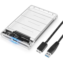 Carica l&#39;immagine nel visualizzatore di Gallery, POSUGEAR Case Esterno per Disco Rigido 2.5&quot;, USB 3.0 con UASP, Enclosure...