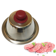 Carica l&#39;immagine nel visualizzatore di Gallery, Kerafactum Burger Cloche Copertura per Hamburger Cheeseburger Steak argento - Ilgrandebazar