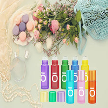 Carica l&#39;immagine nel visualizzatore di Gallery, Roll On Vuoto - 10ml Bottiglie Flaconcini Vuoti Per Oli Essenziali,Profumi, Liquidi, Vuote in Vetro, Boccette con Sfera in Acciaio Inossidabile Tea Tree oil (24Pcs OI)