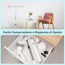 Carica l&#39;immagine nel visualizzatore di Gallery, Homitt Spazzola Rotante per Pulizia Casa Bianco Scrubber standard, - Ilgrandebazar
