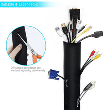 Carica l&#39;immagine nel visualizzatore di Gallery, Meersee 3 Metri Guaina per Cavi in Neoprene Flessibile Organizzatore... - Ilgrandebazar