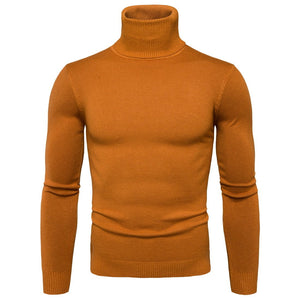 Maglione Uomo Collo Alto Lavorato a Maglia Manica Lunga Maglione... - Ilgrandebazar