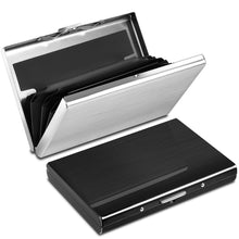 Carica l&#39;immagine nel visualizzatore di Gallery, RFID Blocking Porta Carte di Credito in Alluminio, Yosemy Portafoglio Carte... - Ilgrandebazar