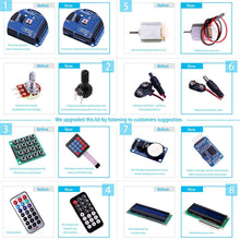 Carica l&#39;immagine nel visualizzatore di Gallery, Elegoo MEGA2560 R3 Lo Starter Kit più Completo con Tutorial Italiano Compatibile con i Progetti IDE di Arduino