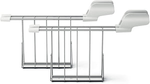 Philips Daily Collection HD2583/00 Tostapane con Pinza per Sandwich, 600 W, 8 Livelli di Tostatura, Bianco