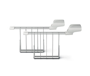 Philips Daily Collection HD2583/00 Tostapane con Pinza per Sandwich, Bianco - Ilgrandebazar