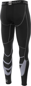 AMZSPORT di Sport degli Uomo Compressione calzamaglia Baselayer Pantaloni leggings sportivi
