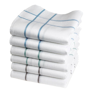 Fazzoletti per Uomo - 40x40cm - 12 pezzi - Modello « Elliott» - Ilgrandebazar