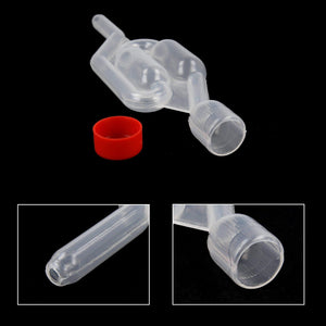 Lantelme 4104 set 2 pezzi tappo / tubicini di fermentazione in plastica - Ilgrandebazar