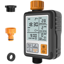 Carica l&#39;immagine nel visualizzatore di Gallery, Kazeila Computer per Irrigazione Centralina Irrigazione Programmazione di irrigazione Timer per irrigazione Temporizzatori per irrigatori Digitale Programmabile per Giardino Sistema di irrigazione Orange