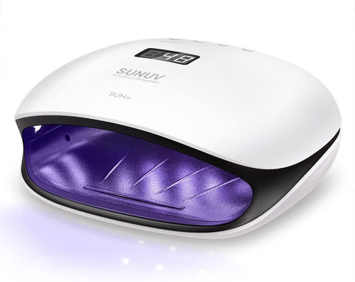 SUNUV SUN4 Lampada UV 48W LED Unghie per Gel Unghie Automatico Sensore con 4 Timer Preimpostati (10s,30s,60s,99s)