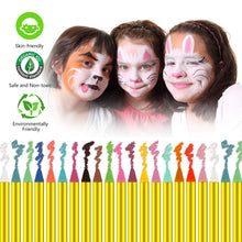 Carica l&#39;immagine nel visualizzatore di Gallery, Natale Trucchi per Truccabimbi,Emooqi 36 Colori Fviso Body Paint 36 - Ilgrandebazar