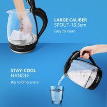 Carica l&#39;immagine nel visualizzatore di Gallery, Aigostar Adam 30GOM - Bollitore d&#39;acqua in vetro 1,7 litros, - Ilgrandebazar