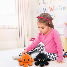 Carica l&#39;immagine nel visualizzatore di Gallery, CJRNBU Polipo Reversibile Peluche, Polpo Peluche può Esprimere Emozioni e Alleviare Lo Stress, Peluche Polipo Reversibile Umore per Regalo Amica Compleanno Giocattoli per Bambini Regalo di Festa