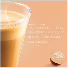Carica l'immagine nel visualizzatore di Gallery, Nescafé Dolce Gusto Cortado Espresso Macchiato Caffè, 6 Confezioni da 16 Capsule (96 Capsule)