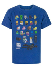 Carica l&#39;immagine nel visualizzatore di Gallery, Minecraft Sprites Ragazzi T-Shirt (Viola, 7-8 Years) - Ilgrandebazar