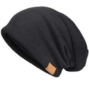 VECRY Uomo Berretti in Maglia Cappellini Skull Cotton Slouch Beanie...