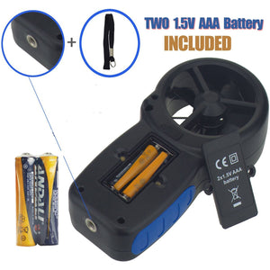 HoldPeak 866B,Anemometro Digitale,Misuratori del 1-Anemomter-HP-866B - Ilgrandebazar