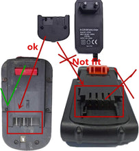Carica l'immagine nel visualizzatore di Gallery, Caricabatteria per Black &amp; Decker Trapano 9.6 V 12 V 14.4 V 18 V Ni-MH/Ni-Cd HPB18-OPE HPB18 HPB14 HPB12 HPB96 Batteries