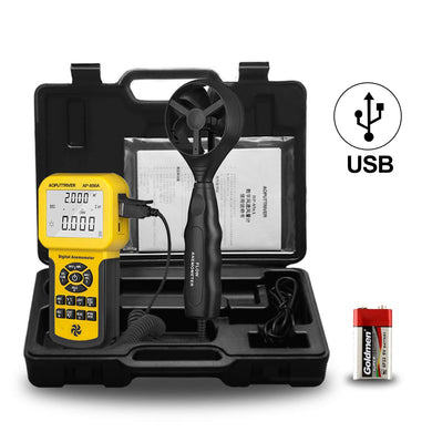 AOPUTTRIVER Anemometro Digitale Portatile AP-856A(Anemometro USB) - Ilgrandebazar