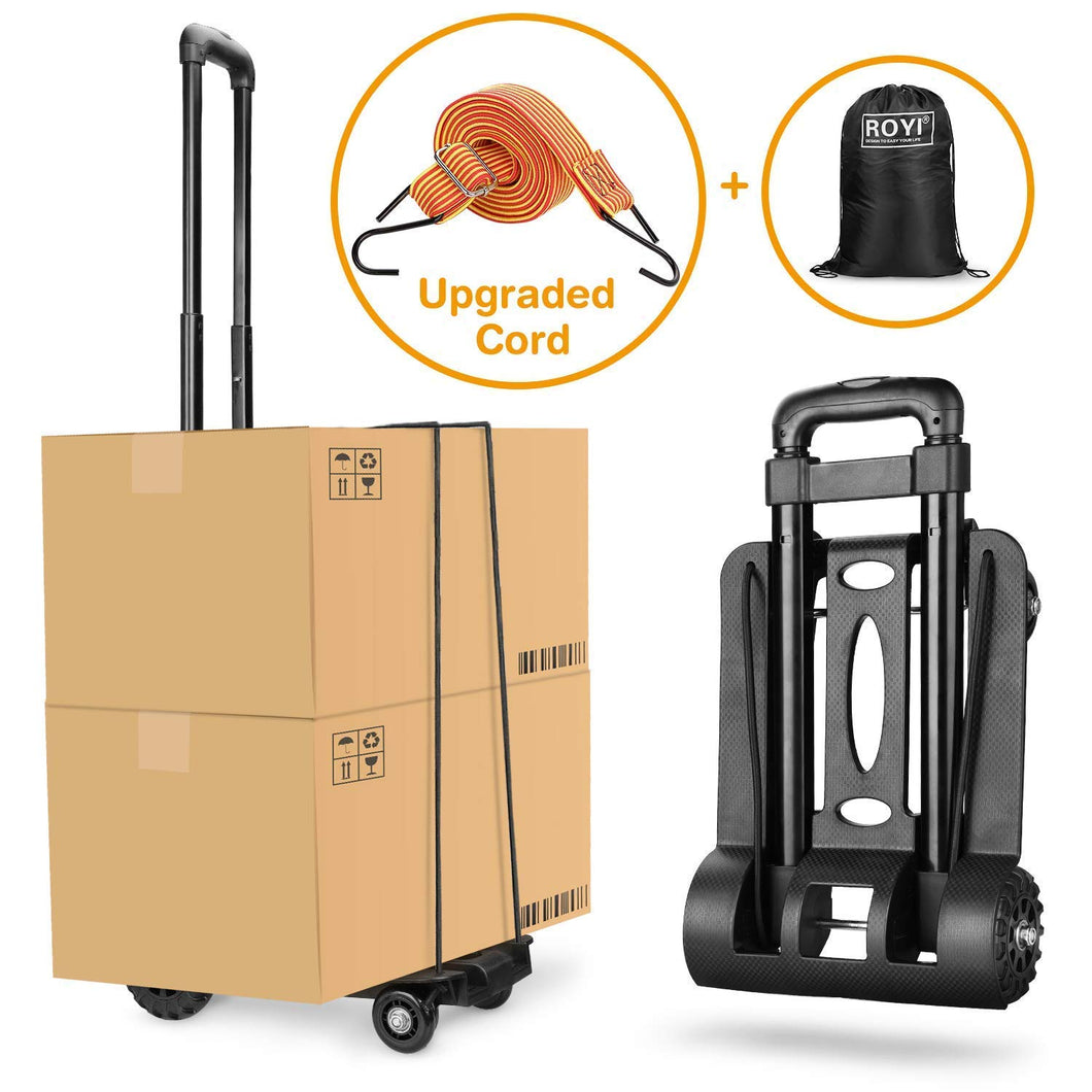 Carrello a mano pieghevole,70Kg/155lbs portautensili solido 4 Wheels - Ilgrandebazar