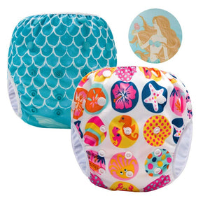 Pannolini Piscina Costume Contenitivo Neonato Bambino Riutilizzabili... - Ilgrandebazar